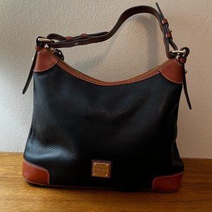 Dooney & Bourke black and brown leather purse - LIKE NEW